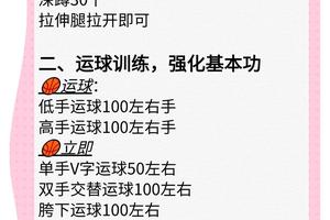 篮球力量训练一般练多久